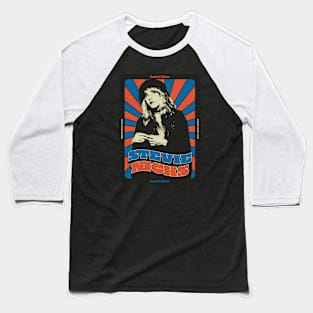 Stevie Nicks QUEEN ROCKS - VINTAGE RETRO STYLE - POPART Baseball T-Shirt